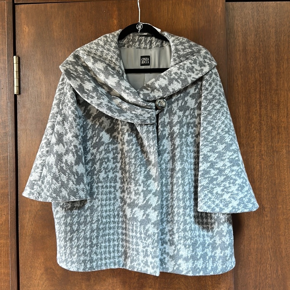 Grey Cinzia Rocco Coat